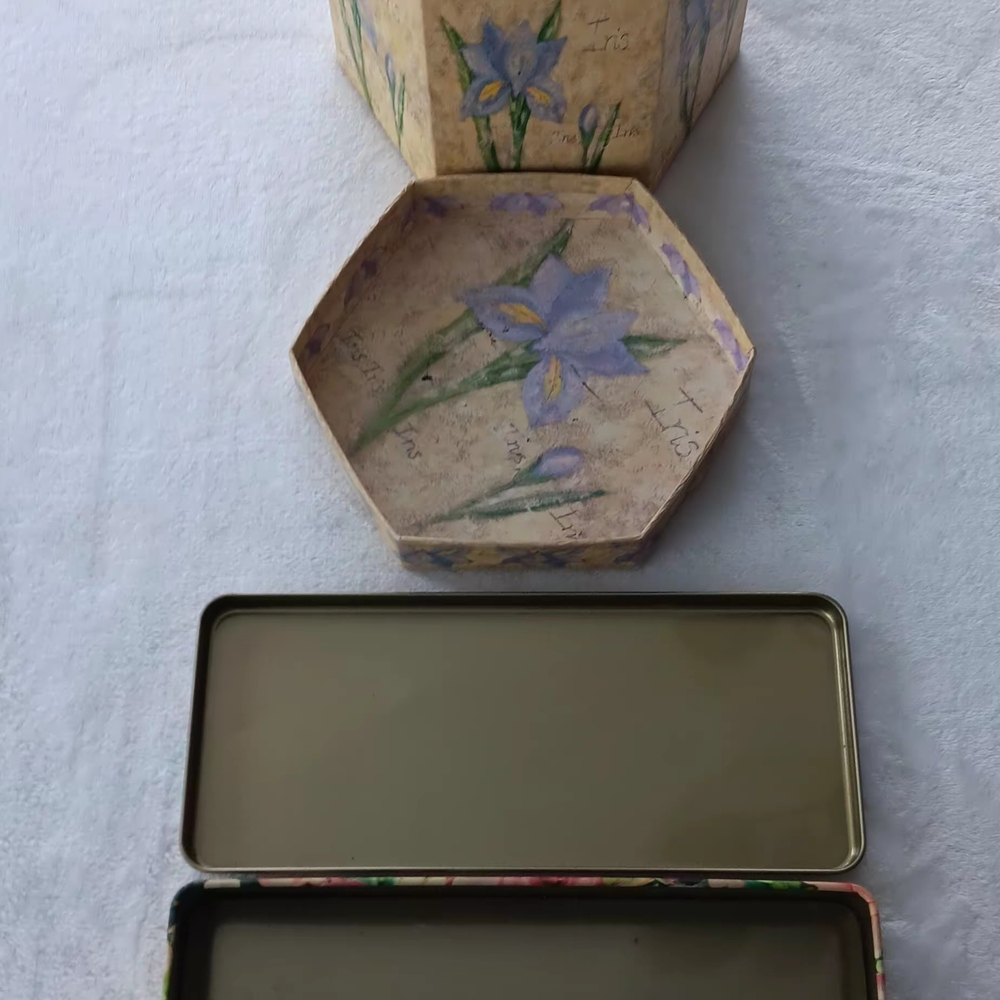 Colorful Decorative Storage Boxes Set Of 9 - Picture 8 of 9
